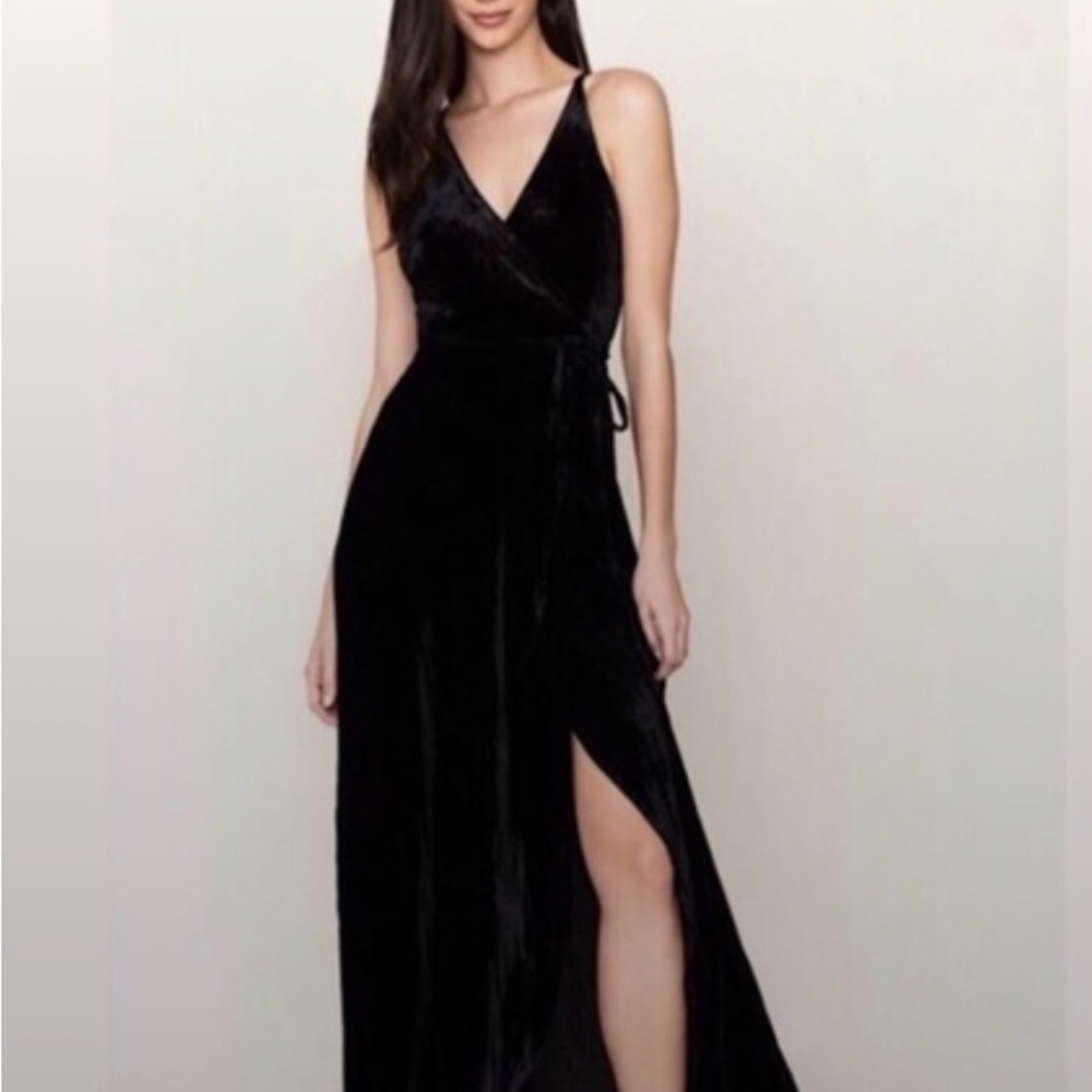 Yumi Kim Black Velvet Dress